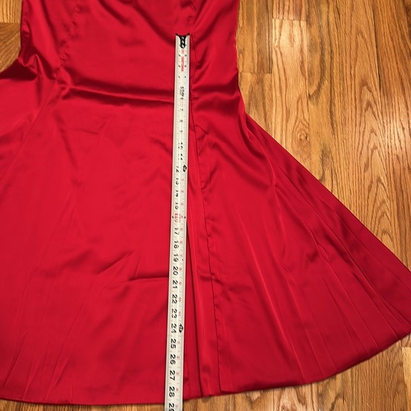 Runway  Maxi Dress Red Fire.  NWT. size L.  New Year, Cocktail, Wedding, Prom - Picture 12 of 15